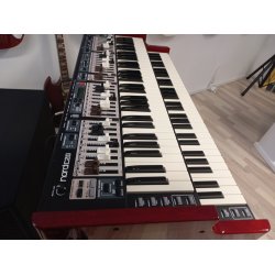 Brugt Nord C2D Combo Organ med Drawbars og Nord Pedal Keys 27