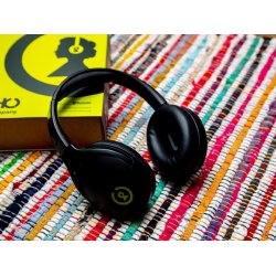 Soho 2.6 Black Tr�dl�s Hybrid St�jreducerende Hovedtelefoner med 100 timers batterilevetid