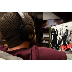 Soho 2.6 Black Tr�dl�s Hybrid St�jreducerende Hovedtelefoner med 100 timers batterilevetid