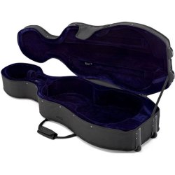 Arvada 4/4 StrrelseCello Kuffert m/rygsk remme, hndtag &amp; hjul