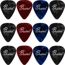 Beaton Tone Edge Plektre Mix m/12 stk (0,46 / 0,72 / 0,96 / 1,20 mm)