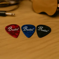 Beaton Tone Edge Plektre Mix m/12 stk (0,46 / 0,72 / 0,96 / 1,20 mm)