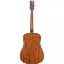 Tyma TD-10E Western Guitar inkl. kraftig transporttaske, capo, plektre &amp; rem