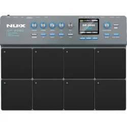 Nux DP-2000 Elektriske Trommemaskine/Trommes�t m/8 Pads &amp; 20 Presets