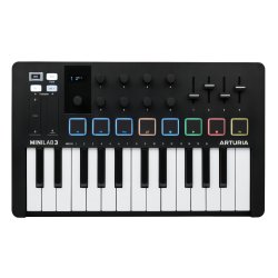 ARTURIA MiniLab 3 BK USB/MIDI keyboard 