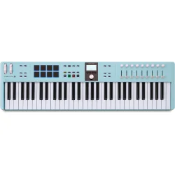 ARTURIA KeyLab Essential 61 mk3 MIDI Keyboard (61 tangenter) Aquamarine