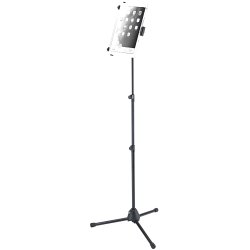 K&M 19793 Universal iPad/tablet-stativ med tre-delt teleskop