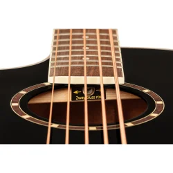 Ortega D8CE-5-L Venstreh�ndet 5-strenget Akustisk Bas m/mikrofon &amp; cutaway (Spruce/ Mahogany Black)