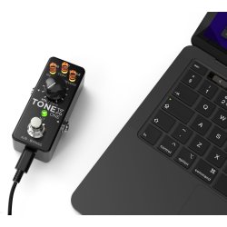 IK Multimedia TONEX ONE Modeling Pedal i Mikroformat til Guitar/Bas