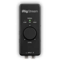 IK Multimedia iRig Stream Ultrakompakt Transportabelt Lydkort