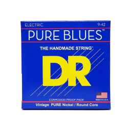 DR Strings PHR-9 Pure Blues Light 009-042 Elektrisk Guitar Strenges�t