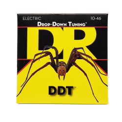 DR Strings DDT-10 Drop Down Tuning Medium 010-046 Elektrisk Guitar Strenges�t