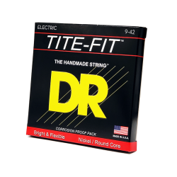 DR Strings LT-9 Tite-Fit Light 009-042 Elektrisk Guitar Strenges�t 