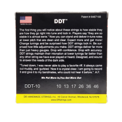 DR Strings DDT-10 Drop Down Tuning Medium 010-046 Elektrisk Guitar Strenges�t