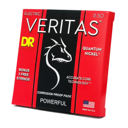 DR Strings VTE-11 Veritas Heavy 011-050 Elektrisk Guitar Strenges�t