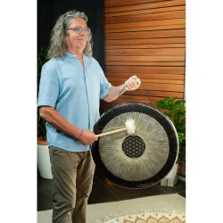 Meinl Sonic Energy GFOL24 Flower of Life Soundscape Gong (24'', 64 hZ) inkl. taske, k�ller &amp; tilbeh�r 