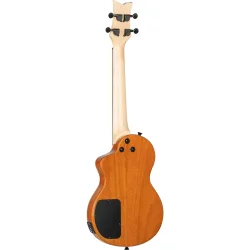 Ortega NEO-U-TSB Neo Serien Solid Tenor Ukulele m/mikrofon inkl taske (Tobacco Sunburst)