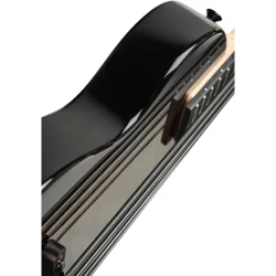 Ortega NEO-BS-TGB Neo Serien Solid Ukulele Bas m/mikrofon inkl. taske (Transparent Grey Burst)