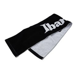 Ibanez Logo Towel Black 110x20 cm