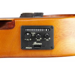 Ibanez AUC10E-OPN Koncert Ukulele m/mikrofon &amp; Soundport inkl. taske 