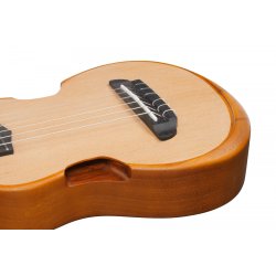 Ibanez AUP10N-OPN Piccolo Guitar Nylon 6-Strenget m/Stereo Soundport System inkl. taske 