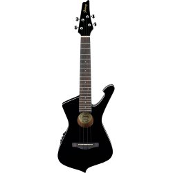 Ibanez UICT10-BK Ukulele Iceman body med pickup