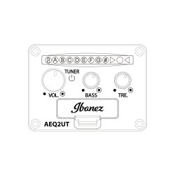 Ibanez URGT100-SUY Tenor Ukulele med pickup