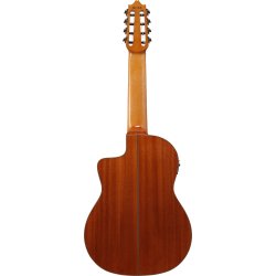 Ibanez GA3008CE-NT 8-strenget Klassisk Guitar m/mikrofon inkl. kuffert (Natural High Gloss) 