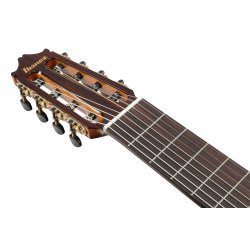 Ibanez GA3008CE-NT 8-strenget Klassisk Guitar m/mikrofon inkl. kuffert (Natural High Gloss) 