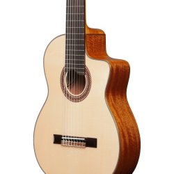 Ibanez GA3008CE-NT 8-strenget Klassisk Guitar m/mikrofon inkl. kuffert (Natural High Gloss) 