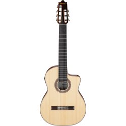 Ibanez GA3007CE-NT 7-strenget Klassisk Guitar m/mikrofon inkl. kuffert (Natural High Gloss)