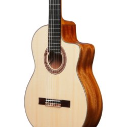 Ibanez GA3007CE-NT 7-strenget Klassisk Guitar m/mikrofon inkl. kuffert (Natural High Gloss)