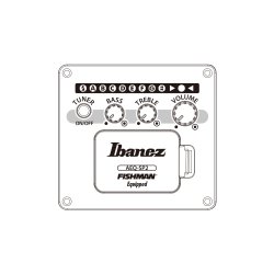 Ibanez GA3007CE-NT 7-strenget Klassisk Guitar m/mikrofon inkl. kuffert (Natural High Gloss)