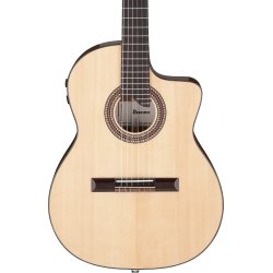 Ibanez GA360TCE-NT Thinline Klassisk Guitar m/mikrofon (Natural High Gloss) 