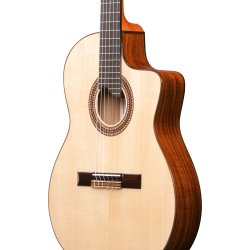 Ibanez GA360TCE-NT Thinline Klassisk Guitar m/mikrofon (Natural High Gloss) 