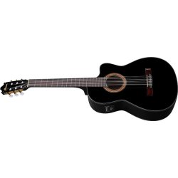 Ibanez GA11CE-BK Klassisk Guitar m/mikrofon