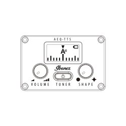 Ibanez AEG70-VVH Western guitar med pickup