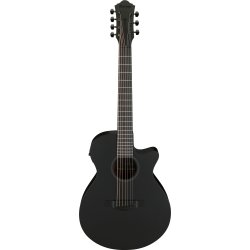 Ibanez AEG721-BOT AEG Serien 7-strenget Western Guitar m/mikrofon (Black Out) 