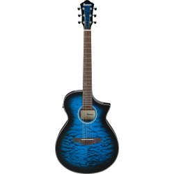 Ibanez AEWC16QA-TLH Western Guitar m/mikrofon (Transparent Blue Sunburst)