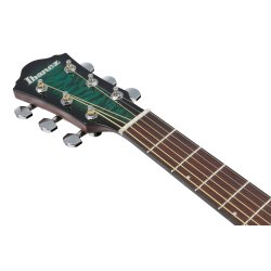 Ibanez AEWC16QA-TEH Western Guitar m/mikrofon (Transparent Emerald Burst)