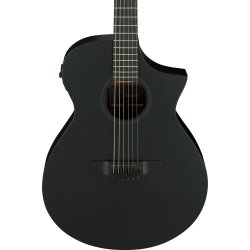 Ibanez AEWC621-BOT AEWC Serien Western Guitar m/mikrofon (Black Out) 