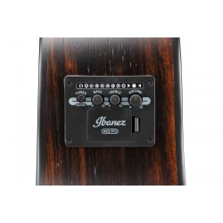 Ibanez AAM70CE-TBN Advanced Auditorium Western Guitar m/mikrofon 