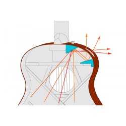 Ibanez AAM70CE-TBN Advanced Auditorium Western Guitar m/mikrofon 