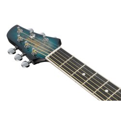 Ibanez TCY10PA-CBS Talman Serien Double Cutaway Western Guitar m/mikrofon (Cosmic Blue Starburst High Gloss)
