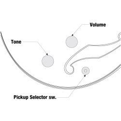 Ibanez AGB200-BKF Artcore 30,3" Short-Scale 4-strenget Semi-Akustisk Bas 