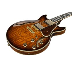 Ibanez AM93QA-VVH Artcore Expressionist Semi-hollow Elektrisk Guitar (Vintage Violin High Gloss) 