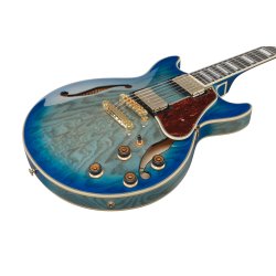 Ibanez AM93QA-JBB Artcore Expressionist Semi-hollow Elektrisk Guitar (Jet Blue Burst)
