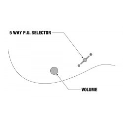 Ibanez JBM9999-AMM Signature Model Jake Bowen Elektrisk Guitar inkl. kuffert