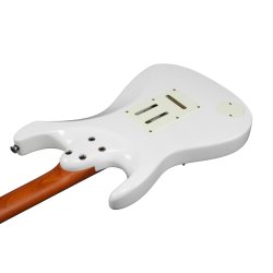 Ibanez LM1-LWH AZ Prestige Signatur Model Luca Mantovanelli Elektrisk Guitar inkl. kuffert