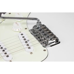 Ibanez LM1-LWH AZ Prestige Signatur Model Luca Mantovanelli Elektrisk Guitar inkl. kuffert